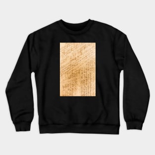 Crossing Tyre Imprint Markings Dried In Sunlight Crewneck Sweatshirt